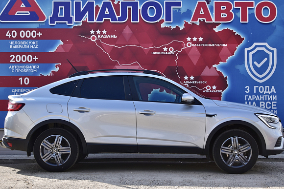 Renault Arkana Drive, 2021 года, пробег 61200 км