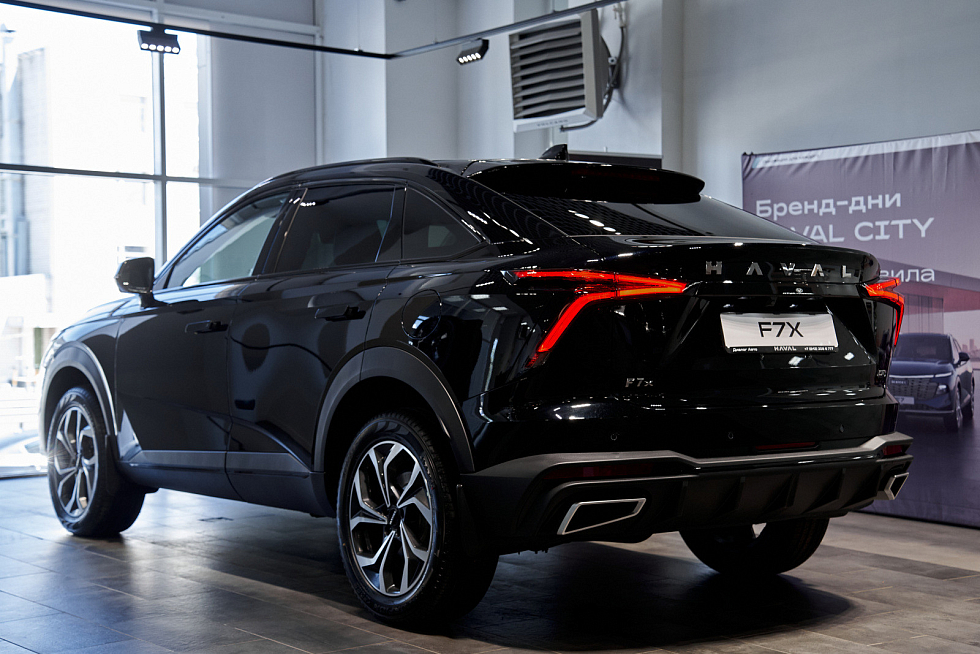 Haval F7x Техно +, голубой