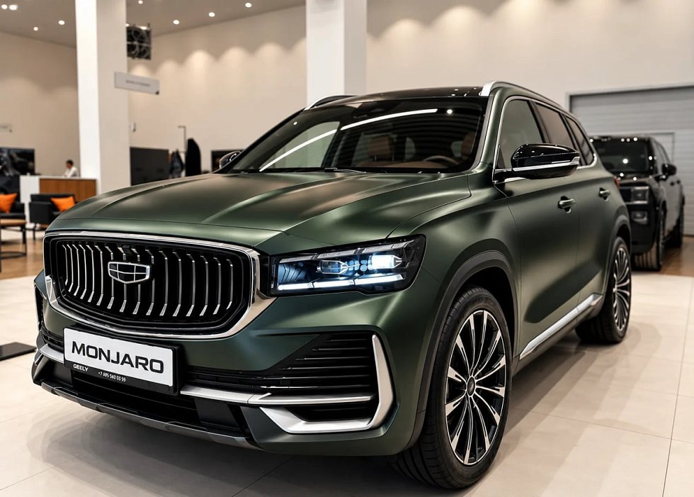 Geely Monjaro Люкс, серый