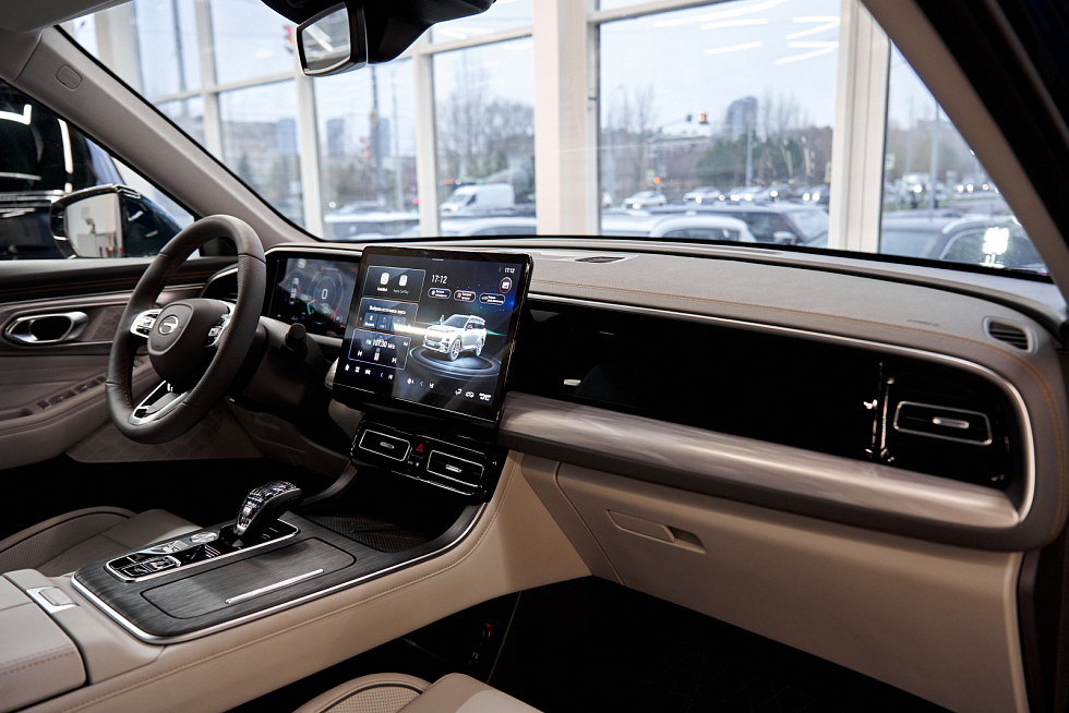 GAC GS8 GL (5 мест), серебряный