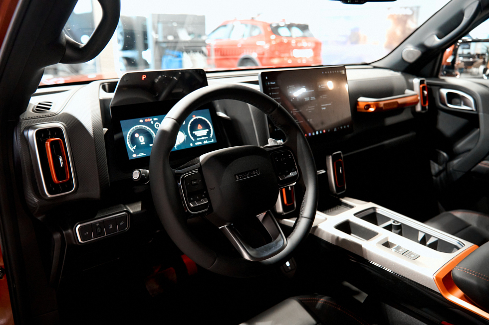 Haval Dargo Техно +, оранжевый