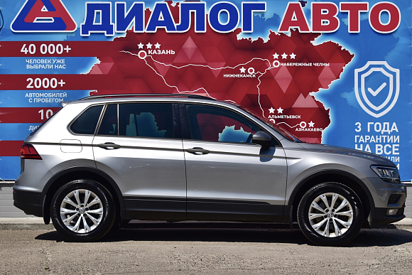 Volkswagen Tiguan Highline, 2019 года, пробег 90406 км