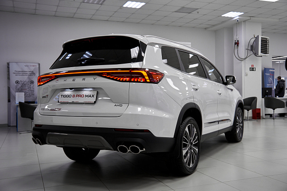 Chery Tiggo 8 Pro Max Ultimate 4WD, белый