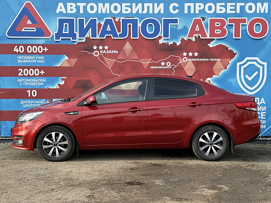 Kia Rio Comfort Аудио, 2017 года, пробег 123965 км