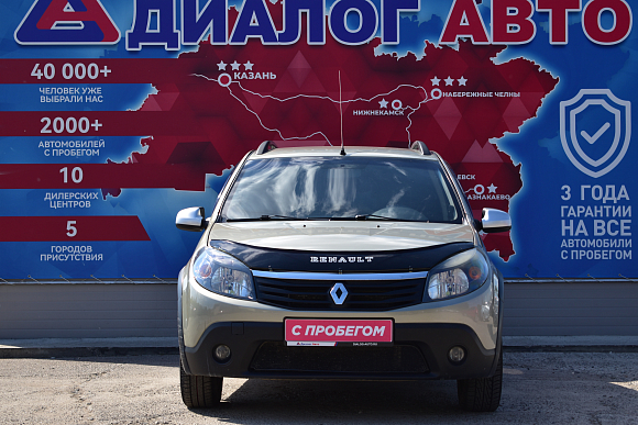 Renault Sandero, 2012 года, пробег 95500 км