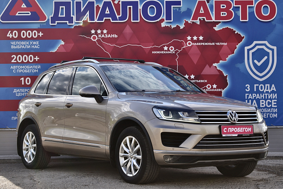 Volkswagen Touareg Wolfsburg Edition, 2015 года, пробег 215800 км