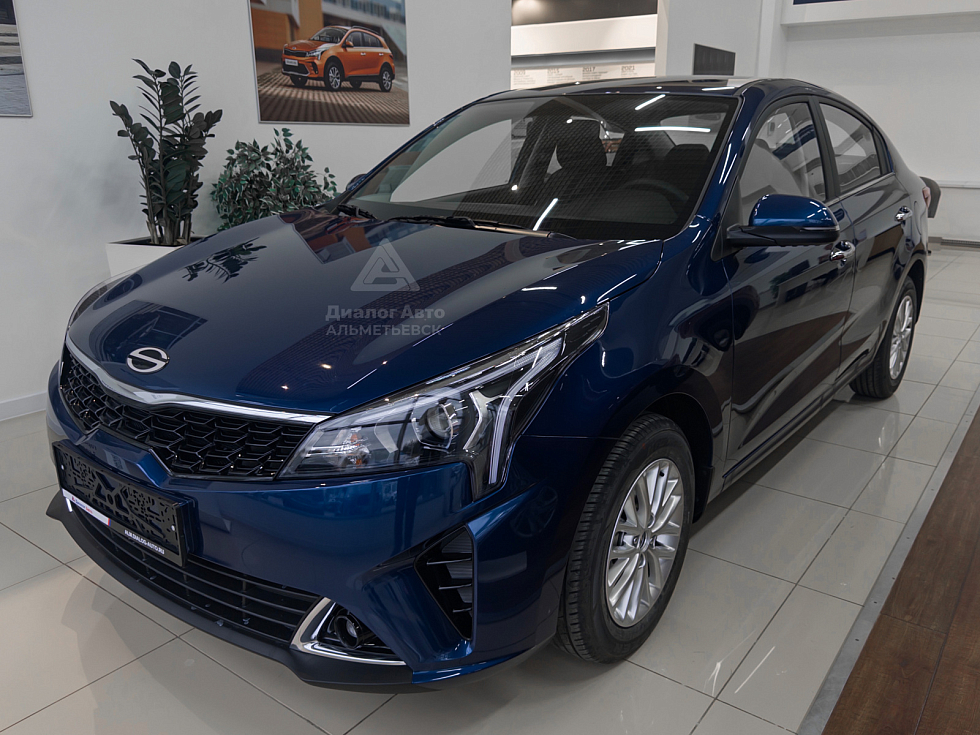 Solaris KRS Prestige, синий