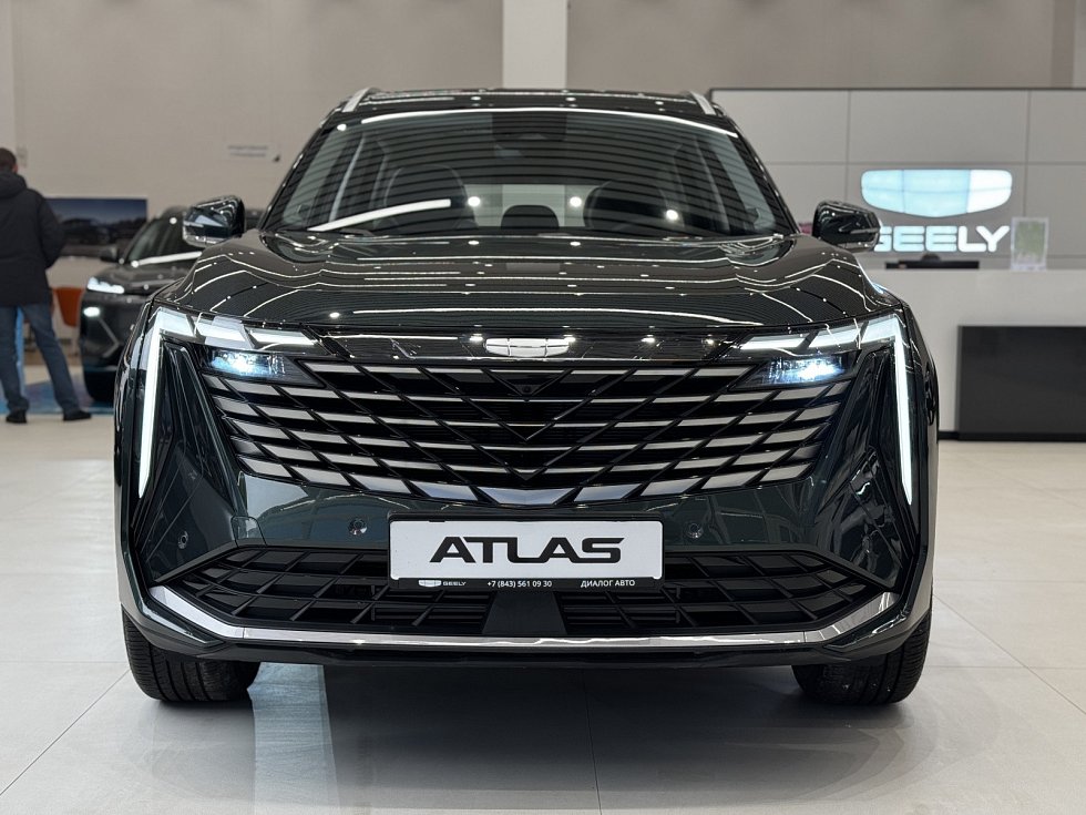 Geely Atlas Флагман, черный