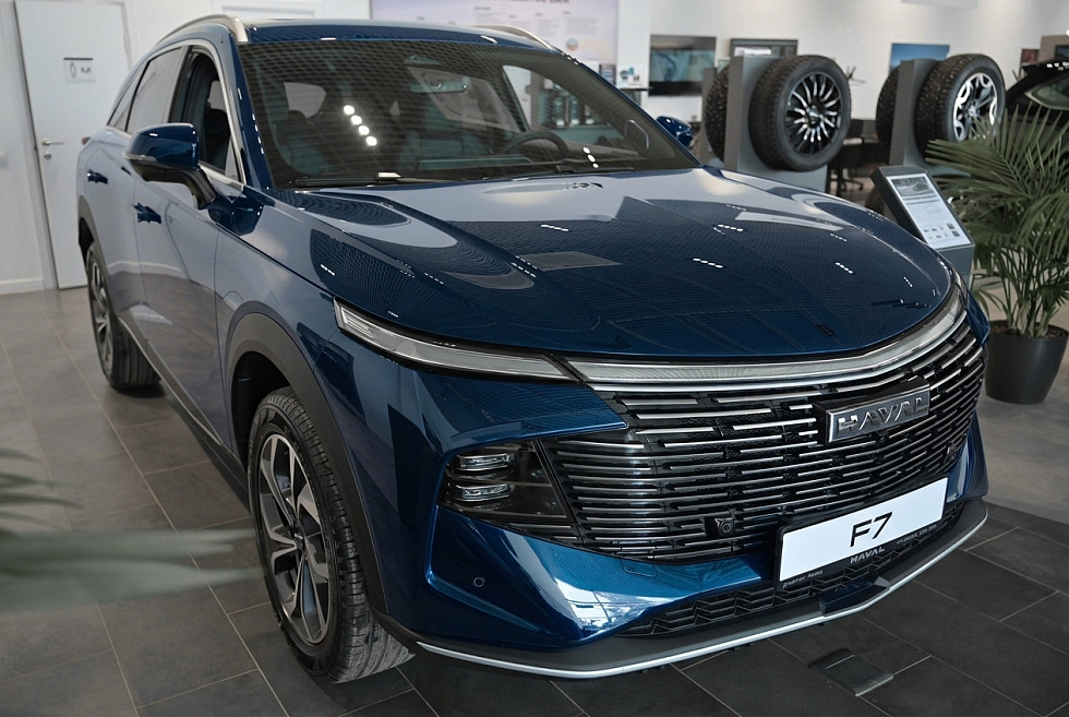 Haval F7 Техно + (2026), голубой