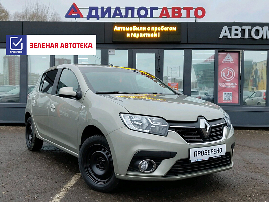 Renault Sandero Access, 2018 года, пробег 95000 км