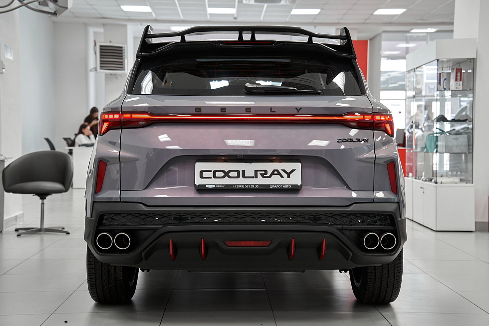 Geely Coolray Exclusive, серый