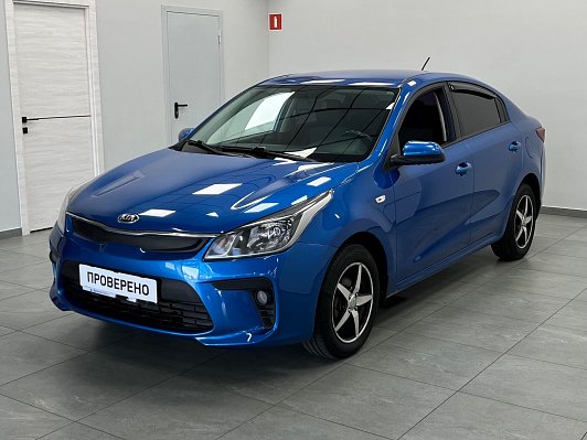 Kia Rio, 2018 года, пробег 159053 км