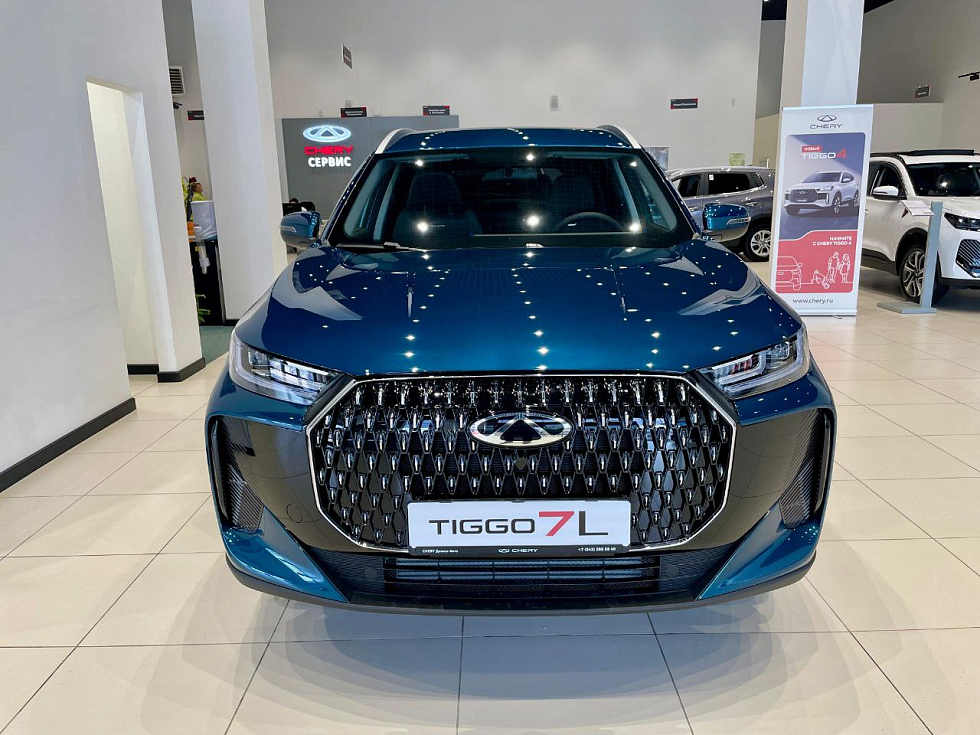 Chery Tiggo 7L Актив / Active, синий