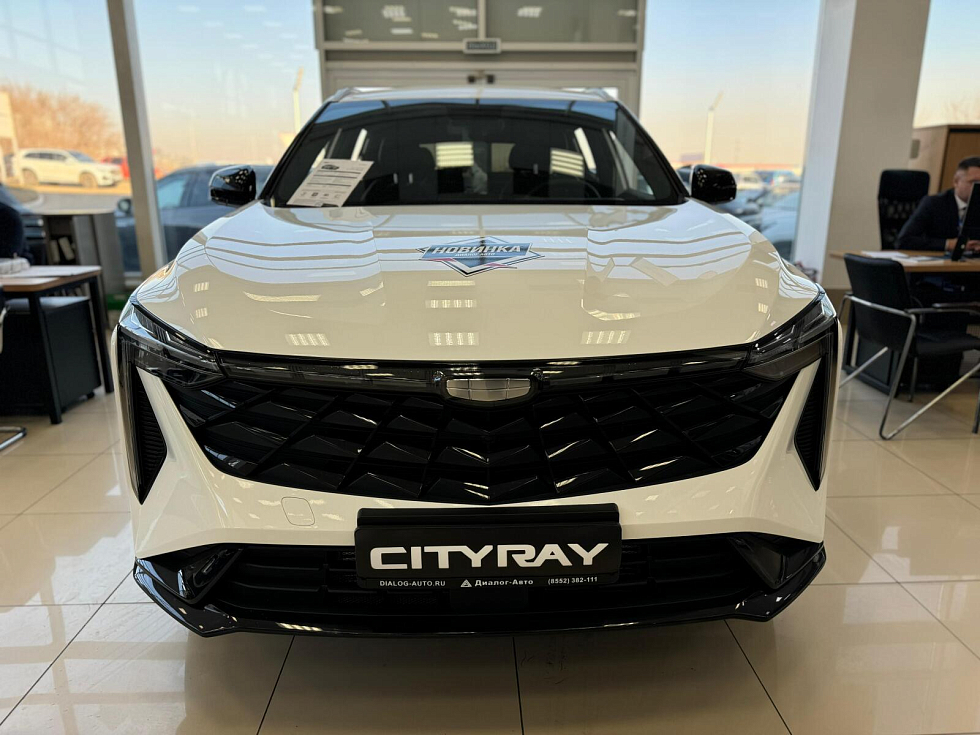 Geely Cityray Флагман, белый