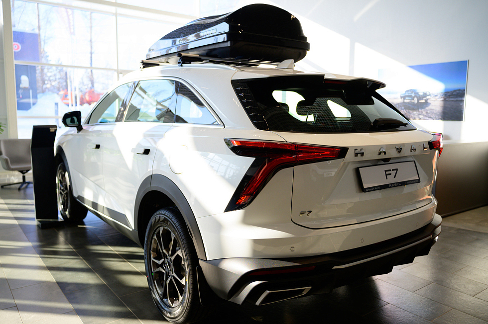 Haval F7 Премиум, белый