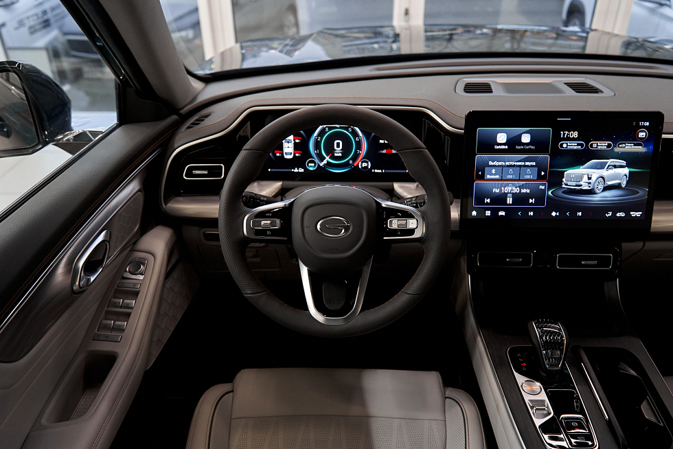 GAC GS8 GL (5 мест), серебряный