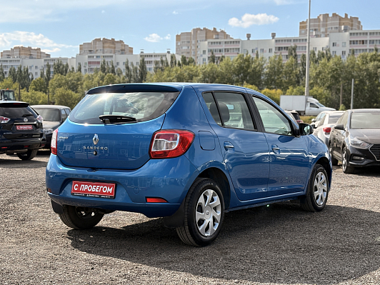 Renault Sandero Privilege, 2015 года, пробег 112103 км