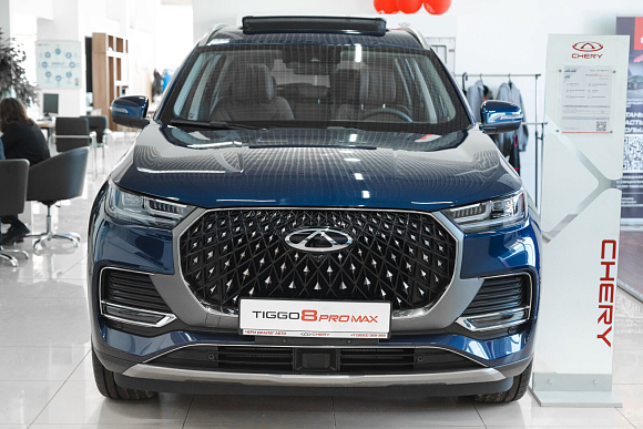 Chery Tiggo 8 Pro Max Ultimate 4WD, синий