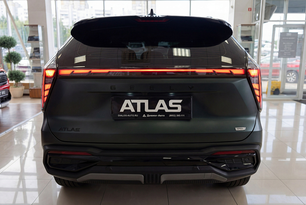 Geely Atlas Флагман, зеленый