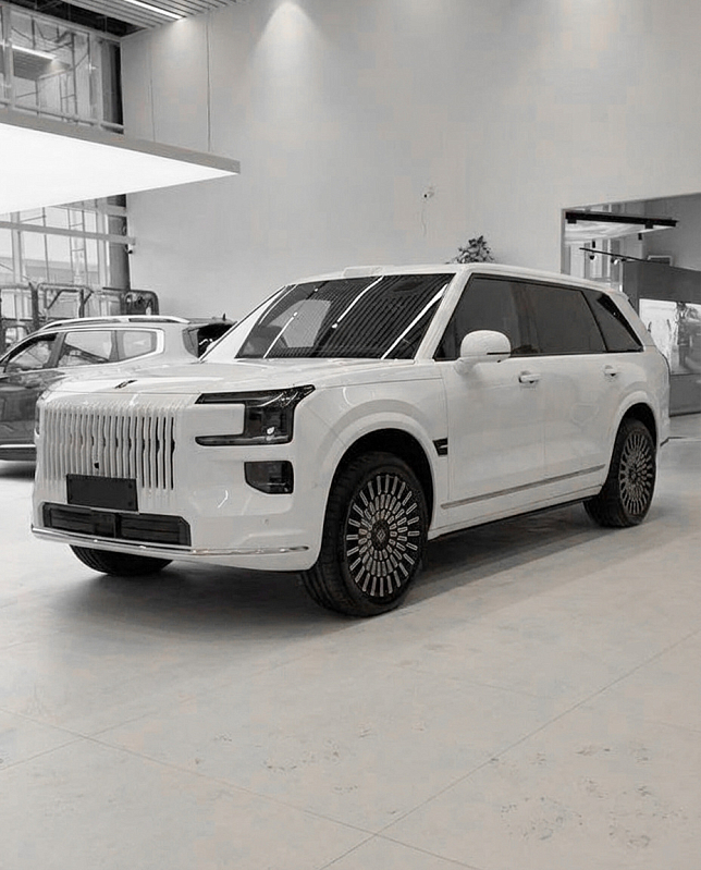 Zeekr 9X Ultra, белый