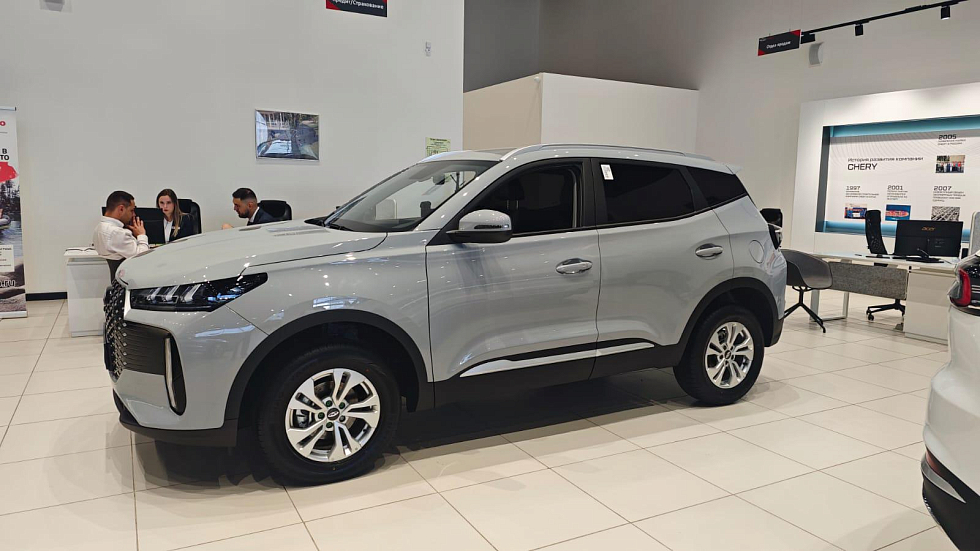 Chery Tiggo 4 MT Line, серый