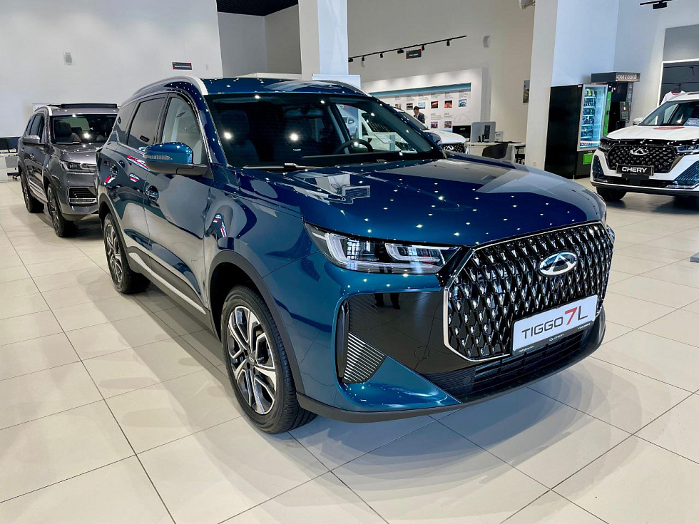 Chery Tiggo 7L Актив / Active, синий
