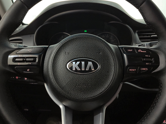 Kia Rio Luxe RED Line, 2019 года, пробег 154459 км