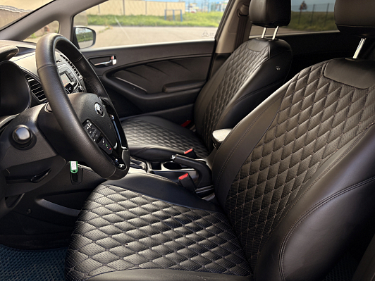 Kia Cerato Luxe, 2017 года, пробег 124854 км