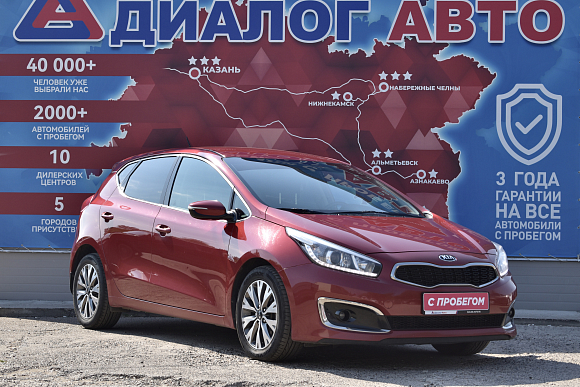 Kia Ceed Prestige, 2015 года, пробег 114000 км