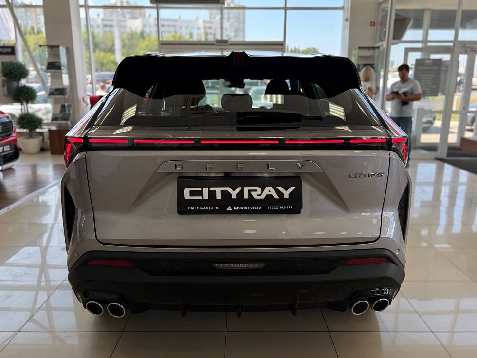 Geely Cityray Люкс, серебряный
