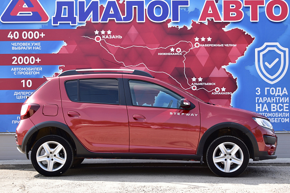 Renault Sandero Privilege, 2017 года, пробег 47350 км