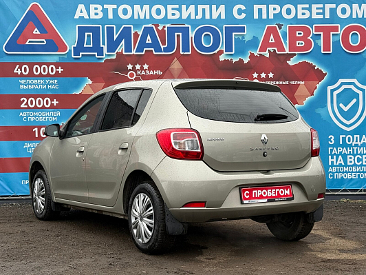 Renault Sandero Privilege, 2017 года, пробег 119786 км