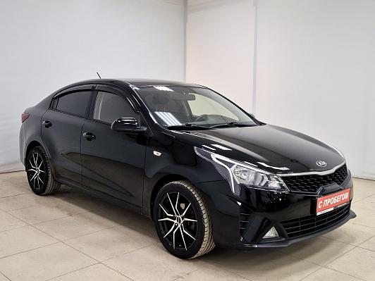 Kia Rio Luxe, 2021 года, пробег 77528 км