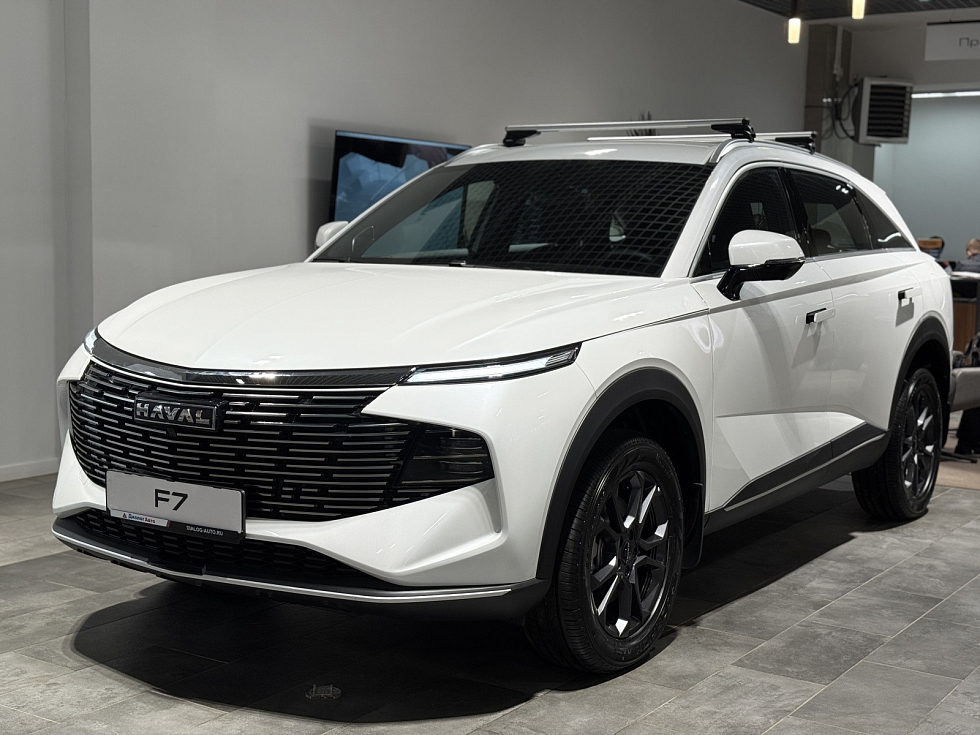 Haval F7 Премиум, белый