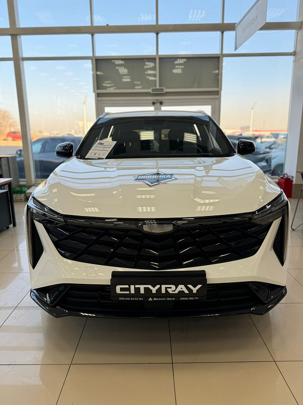 Geely Cityray Флагман, белый