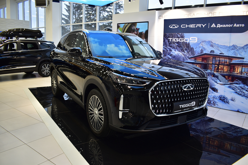 Chery Tiggo 9 Prime, черный