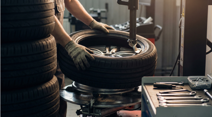 Балансировка колес в автосервисе Диалог Авто